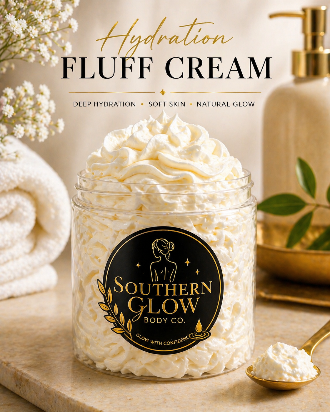 Coconut Fluff Glow Cream