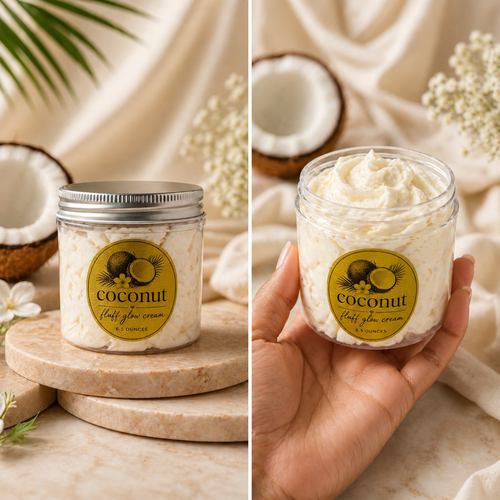 Coconut Fluff Glow Cream