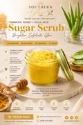 Turmeric Honey Glow Sugar Scrub
